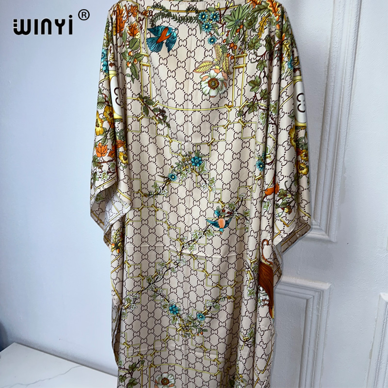 Winyi 2024 Kalkoen Jurk Voor V - Boho Summer Beach Maxi Dress recensie en prijs