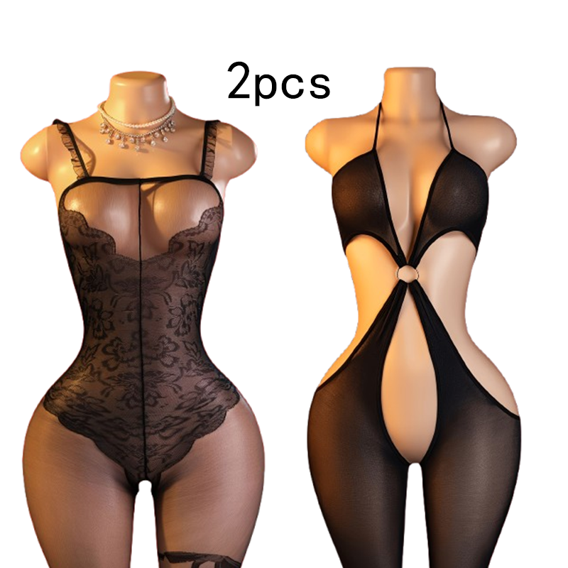 Tweeledig set – zwarte, sexy b - Lingerie recensie en prijs